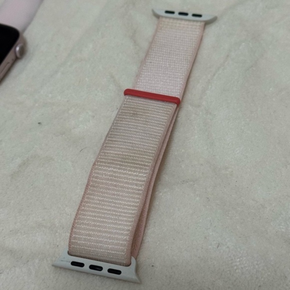Pink Smartwatch with Matching Bands and Charger - Picture 11 of 12